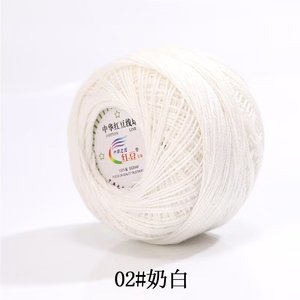 Hilo <span class=keywords><strong>de</strong></span> Encaje N.° 3, Hilo <span class=keywords><strong>de</strong></span> Algodón <span class=keywords><strong>de</strong></span> Leche, Bola <span class=keywords><strong>de</strong></span> Hilo, Liquidación <span class=keywords><strong>al</strong></span> <span class=keywords><strong>por</strong></span> <span class=keywords><strong>Mayor</strong></span>, Material para Tejer a Crochet, Bolsa <span class=keywords><strong>de</strong></span> Material para Tejer a Mano - Product Image 2