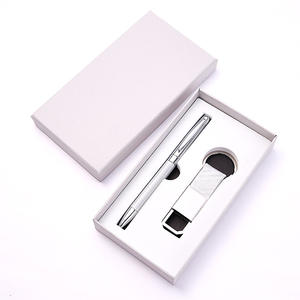 قلم حبر جاف مخصص وسلسلة مفاتيح لأحداث الشركات-مجموعة هدايا تنفيذية ترويجية عملية - Product Image 2