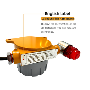 하수처리용 벽걸이 H2s 가스 감지기 H2S 가스 누출 센서 산업용 폭발 증거 황화수소 가스 감지기 - Product Image 4