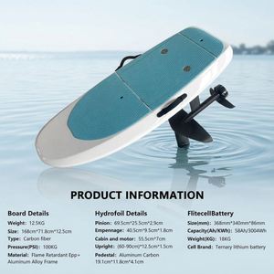 Tabla de Surf Eléctrica Personalizada con Hidroala, Material EPP, E-Foil para Surfear en Olas - Product Image 2