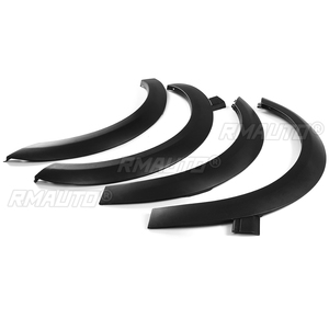 4 pièces pour élargisseurs d'ailes universels pour garnitures d'arche de roue de voiture, pour VW Golf, Jetta Cabrio MK3, en plastique ABS, avec autocollants de protection anti-boue - Product Image 3