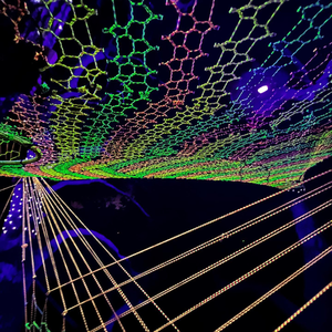 Creatief Touwnetontwerp En Structurele Kunstoplossing Voor Interieur-En Landschapsprojecten Door Netstribe-Studio - Product Image 2