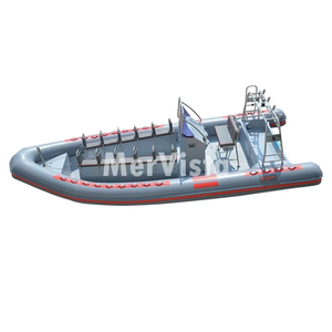 Bateaux pneumatiques de luxe de 7 m en caoutchouc Barvoy Patrol Cruising Orca en aluminium Hypalon avec moteur hors-bord - Product Image 6