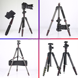 Trépied <span class=keywords><strong>photo</strong></span> d'extérieur OBO en fibre de carbone léger et portable avec rotule pour la <span class=keywords><strong>randonnée</strong></span> et le camping - Product Image 4