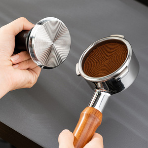Kafei Shi – outil de pressage horizontal à force constante en acier inoxydable élastique, 51/53/58mm, pour café expresso - Product Image 4