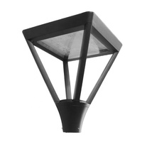 ENEC SASO IP66 Lumières de jardin LED extérieures avec fonctionnalité de cellule photoélectrique Alimentation secteur Post Top Lighting