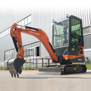 Mini-excavatrice SHANDING de 3,5 tonnes, petite pelle sur chenilles, excavatrice hydraulique pour travaux d'aménagement paysager, de construction et de terrassement - Product Image 4