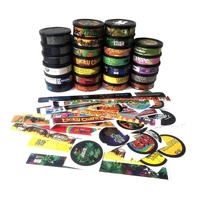 60ml para latas de 73mm*23mm Cali Pressitins Tuna Tin Candry HerbTin Tapa de fácil apertura Cubierta plateada A prueba de olores Grado alimenticio Personalizado