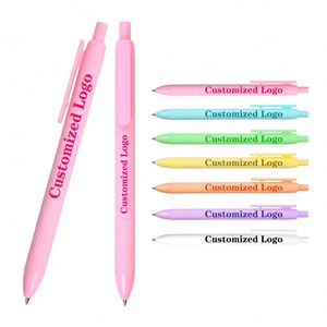 Wholesale <b>Macaron</b> Color Gel Ink Pens Custom Logo Promotional Advertising Pens for Office School Corporate Gifts - Product Image 4