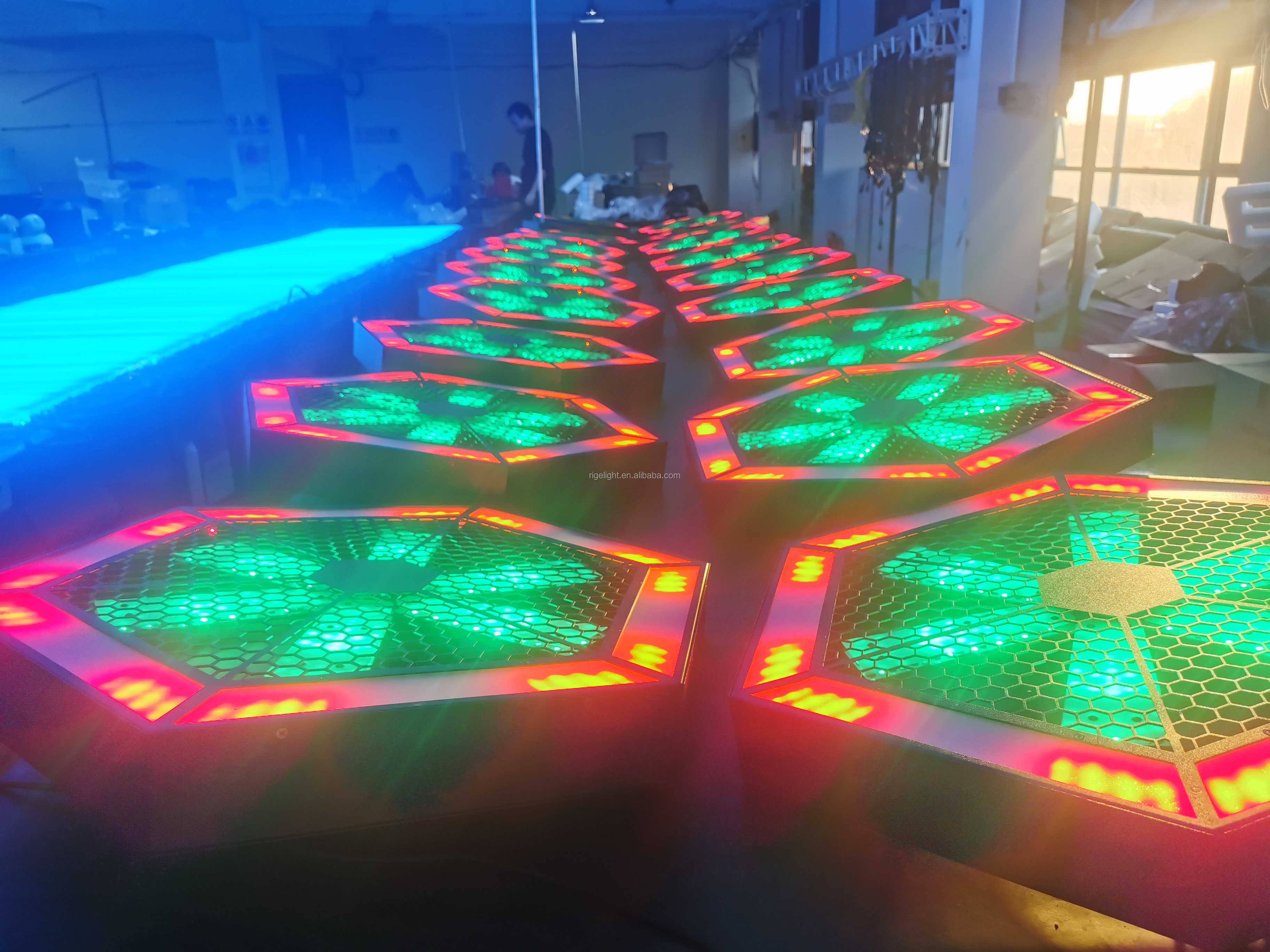Infinite Whirlwind LED Fan Effect Light for Club DJ Disco Events