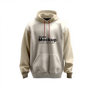 Sweat-shirt à capuche oversize pour homme en coton lourd 100% personnalisé, 350 GSM, en molleton, style streetwear, sweat-shirt uni - Product Image 6