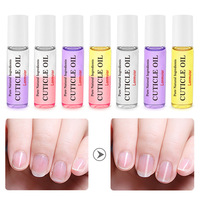 Stylo à Huile pour Cuticules Bio Naturelle – Outil de Soin des Ongles Adoucissant et Hydratant – Essentiels de Traitement des Ongles – Parfum Fruité