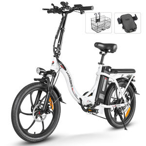 OEM/สต็อกCY20 Mini 20 นิ้ว 350Wมอเตอร์ฮับด้านหลังและ 36V 12AHแบตเตอรี่ลิเธียมยาวพับเมืองEBike - Product Image 3