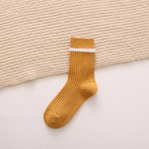 Las chicas brazalete de visón suave de algodón de moda de la <span class=keywords><strong>calle</strong></span> vestido Calcetines - Product Image 6