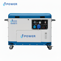 Hochwertiger U+POWER CE ISO-zertifizierter 10kW Dreiphasen-Notstrom-Industriegenerator mit Wasserkühlung, Geräuscharm, Diesel, Automatischer Start, ATS