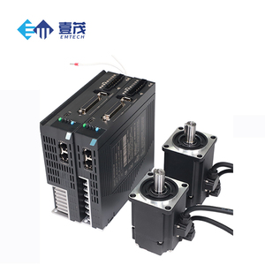 Emtech 60bsf 400W 220V 3000Rpm 1.27n. M 17bit Absolute Hoge Koppel Servomotor Voor Cnc Draaibank Machine