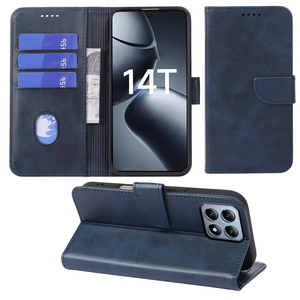 Monedero Retro, tarjetero, fundas de cuero para Xiaomi 15 <span class=keywords><strong>Pro</strong></span> 14T 14 Ultra 13 13T Lite, billetera magnética, funda con tapa NFC para Redmi - Product Image 1