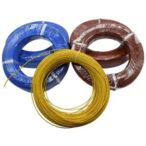 HUADONG 200 Degree Resistance Stranded Copper Conductor Silicone Heating Isolated Cable Wire