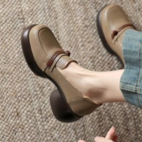 Chaussures en cuir PU pour femme et fille, chaussures de cérémonie, chaussures d'école, chaussures habillées pour femme, chaussures en cuir pour femme en gros, chaussures de mariage pour femme, chaussures de tous les jours pour femme