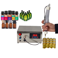 Machine de remplissage semi-automatique à petite échelle pour verre/bouteille, flacon, boisson, jus, parfum, huile essentielle, liquide