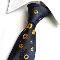 Schmale 6cm Luxus-Herrenkrawatte für Hochzeit, Party, Formelle Anlässe, Modische Herrenanzüge, Schmale Krawatte mit Blumenmuster
