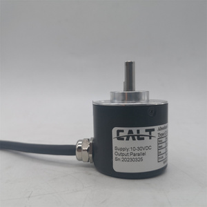 CAS38R08E06PB(NPN) ตัวเข้ารหัสแบบแอบโซลูท ขนาดเส้นผ่านศูนย์กลางภายนอก 38 มม. 10-30VDC แกนขนาด 6 มม. ตัวเข้ารหัสแบบหมุน CAS38R08E06PB(NPN) ตัวเข้ารหัสแบบหมุนแบบแอบโซลูท - Product Image 4