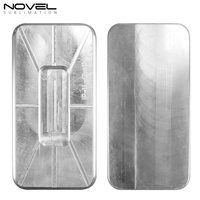 Moule de sublimation 3D 2-en-1 Novelsub de haute qualité pour coques de téléphone en aluminium, gabarit d'impression pour séries 17/16/15, film argenté antichoc