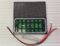 Panel Programable LED P5mm SMD 320x160mm, Resistente al Agua, para Publicidad Exterior en Carreteras