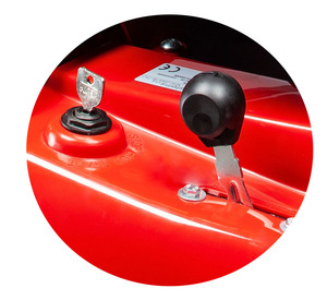 EUROSYSTEMS Tractor cortacésped Slalom 76 Motor OHV 352cc Hidrostático Jinete Herramientas de jardín Cortacésped Cortar césped - Product Image 2