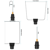 CSD 4 en 1 outils de coupe de mousse électrique ensemble de coupe de mousse stylo de coupe de mousse de polystyrène avec adaptateur de transformateur de tension électronique