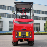 Alta calidad eléctrica Radlader Elektro Hoflader YF08E máquinas 800kg Mini cargador de ruedas eléctrico frontal