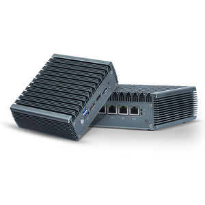 Nhà máy OEM không quạt <span class=keywords><strong>Intel</strong></span> <span class=keywords><strong>Core</strong></span> <span class=keywords><strong>i5</strong></span> <span class=keywords><strong>6200U</strong></span> lõi kép <span class=keywords><strong>2.3GHz</strong></span> Dual Lan Dual Com USB3.0 VGA HD Mini PC - Product Image 1