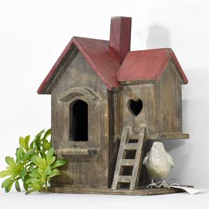 Luckywind צפות כפרי ממוחזר עץ כלוב צבועים בעבודת יד עתיק shabby שיק סגנון גן מקורה מקורה - Product Image 2