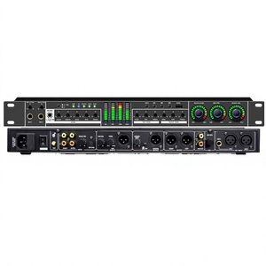 Paulkitson Processeur Audio DSP Professionnel FX12 Effector, Appareil Karaoké Métallique, Appairage Stéréo, Entrée/Sortie XLR, LED Numérique - Product Image 4