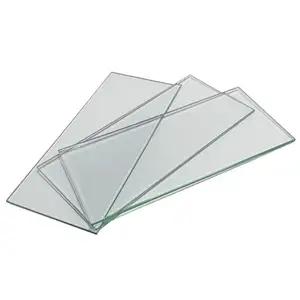 Ade-vidrio de silicona resistente a la temperatura, hoja de reducción de vidrio de borosilicato de 50x50x0,13/0,14/0,15mm, superficie fina