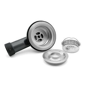 Werks-Direkt vertrieb Anpassbarer Edelstahl 304/201 Spüle Abfluss sieb Müll blockade Verhindern Sie Korb unterstützung - Product Image 2