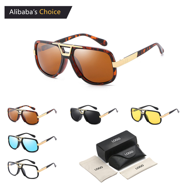 High Quality Custom Fashion Sunglasses Luxury Sunglasses Men Luxury Brand Designer Sunglasses for Women