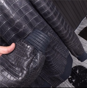 Wholesale Crocodile <b>Leather</b> <b>Blazers</b> | Custom Men's Suit <b>Jackets</b> & Sport Coats OEM Luxury - Product Image 6