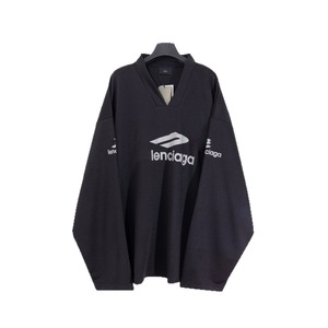 Camiseta de Alta Gama de la Marca Paris B, Nueva Colección de Esquí con Estampado de Letras 3M, Cuello en V, Manga Larga, Algodón Antibacteriano, Unisex, Primavera/Verano - Product Image 5