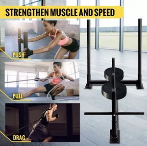 <span class=keywords><strong>Trineo</strong></span> de Fitness Desmontable con Placas de 2 Pulgadas, <span class=keywords><strong>Trineo</strong></span> de Arrastre Compacto para <span class=keywords><strong>CrossFit</strong></span> y Gimnasio en Casa - Product Image 5