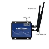 Solución IoT para Agricultura Inteligente, Gateway WiFi Lora para Monitoreo de Temperatura y Humedad, Sensor LoRa