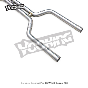 Sistema de Escape para <span class=keywords><strong>BMW</strong></span> <span class=keywords><strong>M8</strong></span> <span class=keywords><strong>Competition</strong></span> Coupé F92 4.4TT 2019-2024, Acero Inoxidable, Catback Valvetronic - Product Image 3