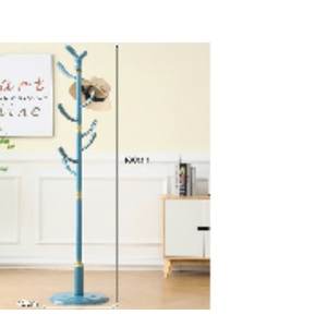 Porte-manteau en bois moderne 36903-M2-A/B/G/H/W - Product Image 2