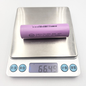 Baterias Cilíndricas de Íon de Lítio 21700 45D 4500mAh 60A 3.6V INR21700-45D - Product Image 6