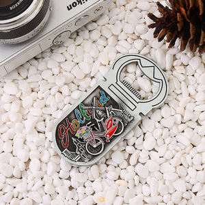 Imán de Nevera Abridor de Botellas, Abrebotellas Creativo, Ciudad Famosa, Berlín, <span class=keywords><strong>Barcelona</strong></span>, Italia, Ámsterdam, San Francesco, Recuerdos Turísticos - Product Image 6