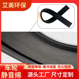 Esponja de poliuretano para reducción de ruido de neumáticos, forro interior, material absorbente de sonido para ruedas de coche, insonorización, amortiguación de vibraciones - Product Image 4