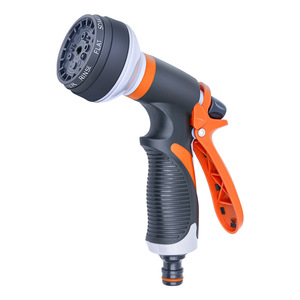 Eight Function Garden Watering Nozzle 0.8 Mm Aperture Angle Adjustable For Flower Vegetable Car Washing <b>Floor</b> <b>Cleaning</b> - Product Image 2