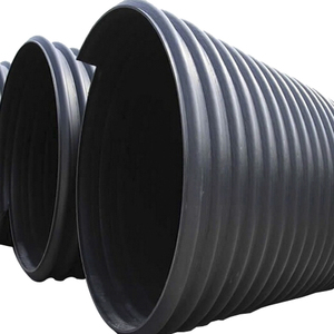 Tuyau de drainage corrugué en polyéthylène haute densité (HDPE) de grand diamètre Tongyuan, systèmes de drainage des eaux pluviales - Product Image 2