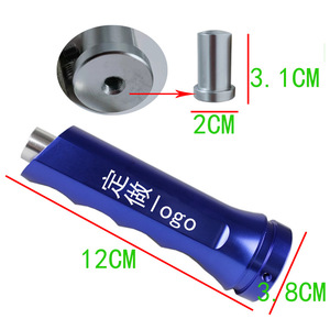 <b>Car</b> Modification Handbrake Lever Aluminum Alloy Ergonomic Handle Cover Universal Fit For <b>Car</b> <b>Interior</b> Upgrade - Product Image 2
