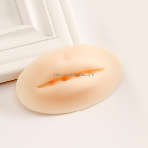 Mais recente Lip Tattoo Practice 3D Lip Skin Open Mouth Soft Silicone Latex para Microshading Realista Permanente Maquiagem Training Tool - Product Image 5